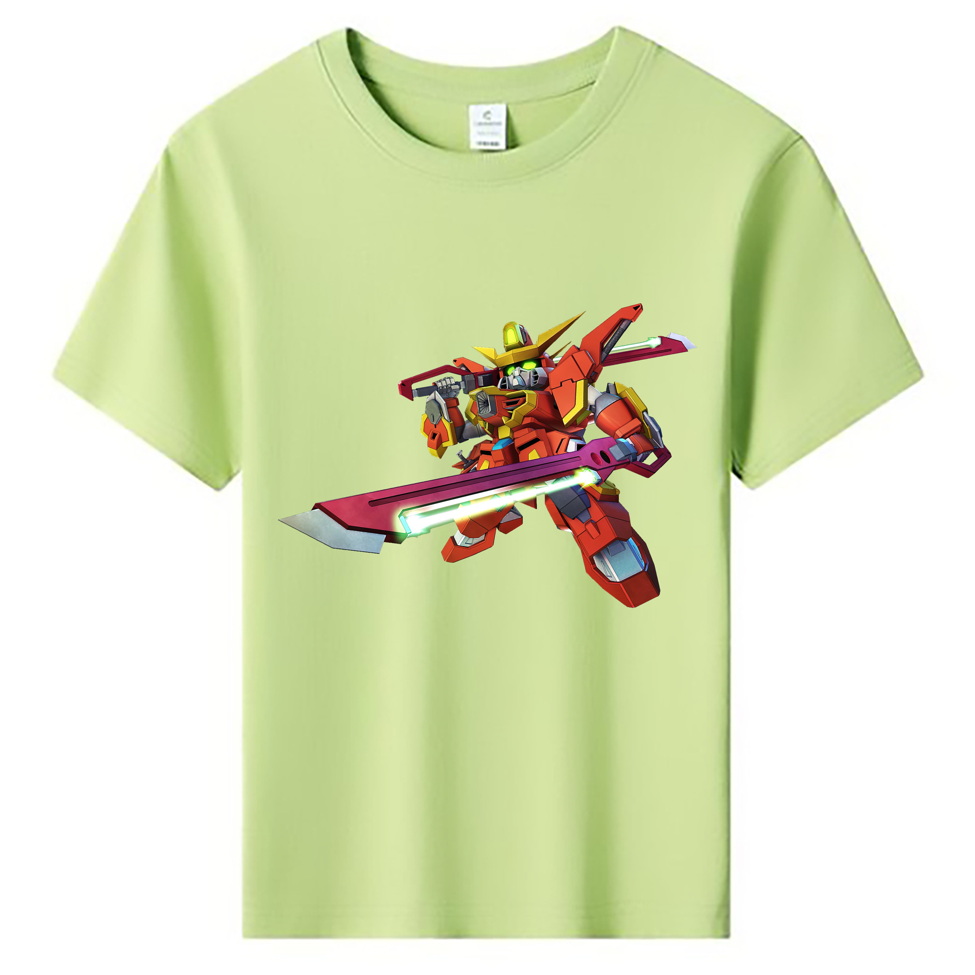 （画像用） 機動戦士ガンダム Mobile Suit Gundam 綿100％キッズTシャツ（フロントプリント）